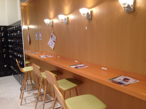 カルド上野店の待機場場所