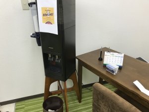 ZenPlaceピラティスBASI上野店のウォーターサーバー