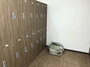 BASIピラティスのロッカー
